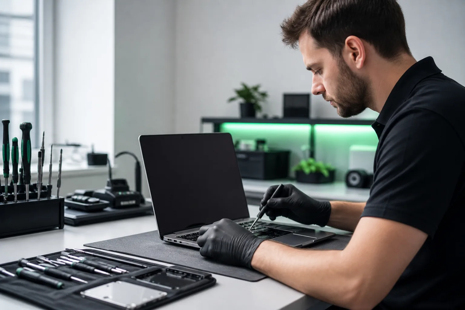 Диагностика ноутбука Alienware в сервисном центре